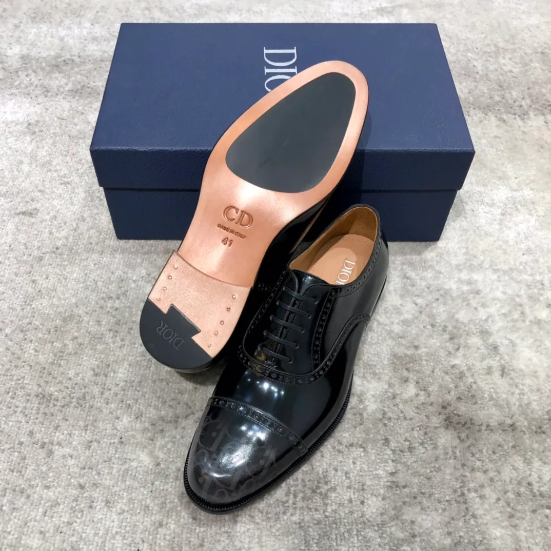 Men's shoes 💰960 Dior high-end men's boutique casual leather shoes, imported cowhide upper, water-dyed cowhide lining, imported genuine leather outsole, perfect details, standard code 38-44 (45 is custom-made, non-returnable and non-exchangeable)
